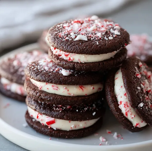 Peppermint Chocolate Cookies