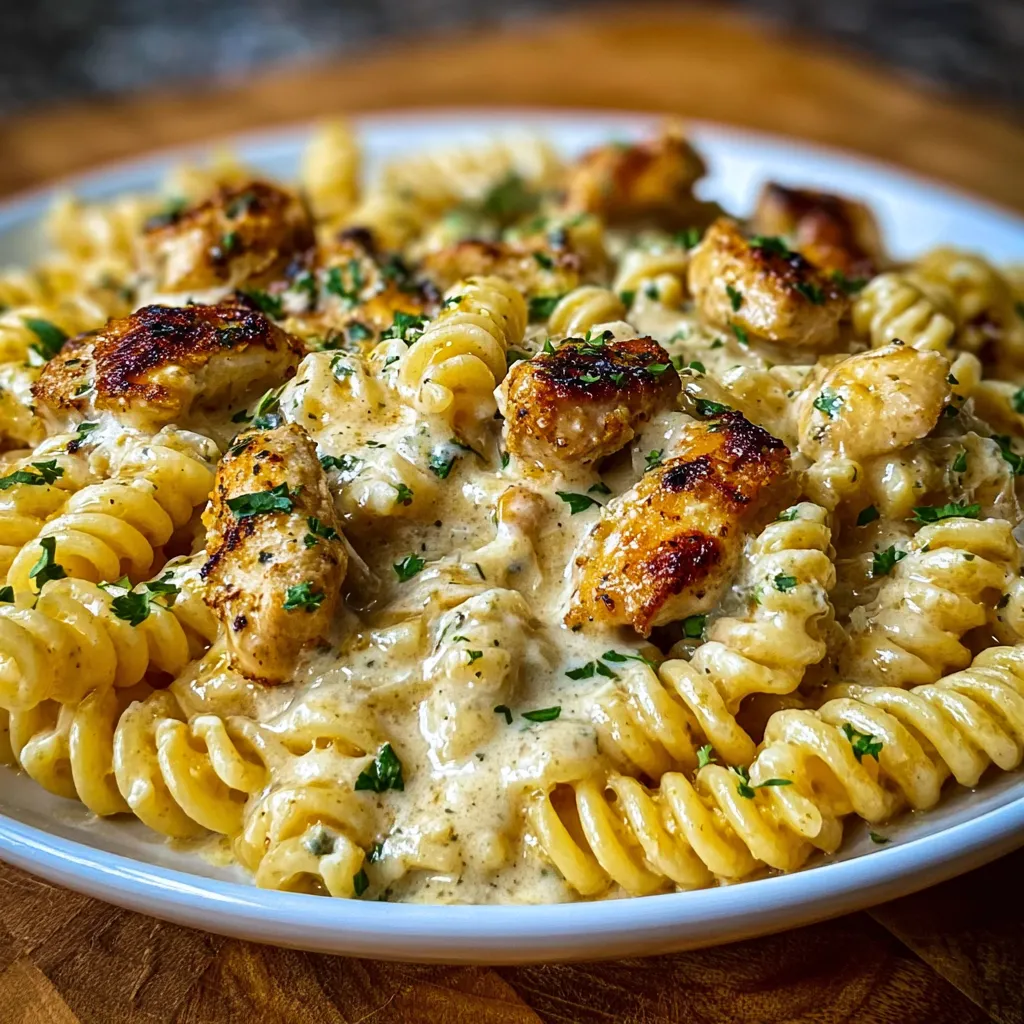 Garlic Butter Chicken Rotini