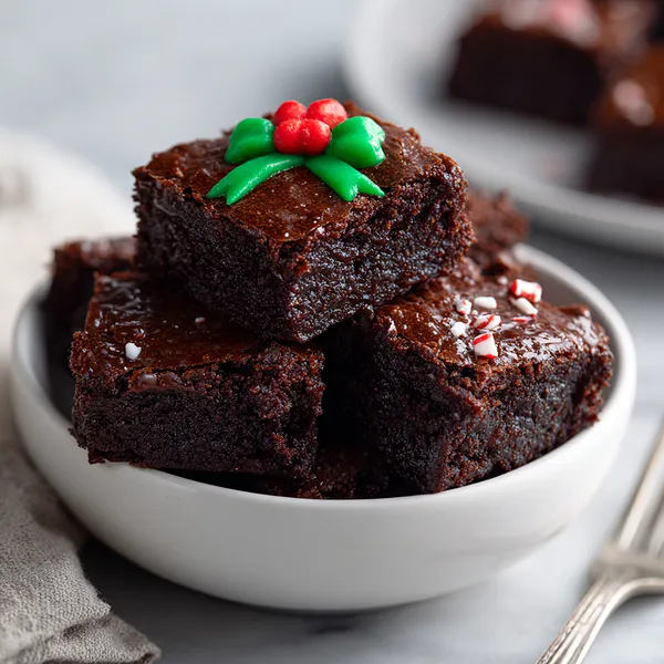 Christmas Present Brownies