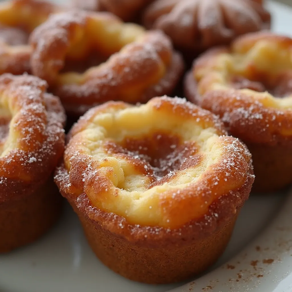 Homemade Pastel de Nata with crispy exterior and creamy custard filling