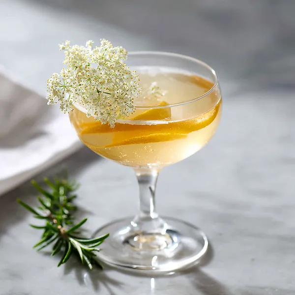 Elderflower Winter Mocktail