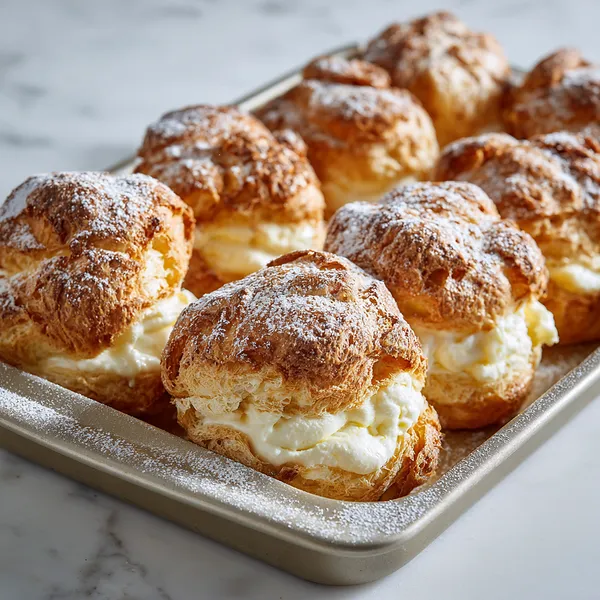Sweet Cream Cheese Puffs