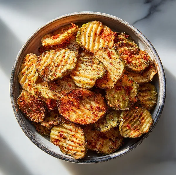 Spicy Dill Pickle Chips