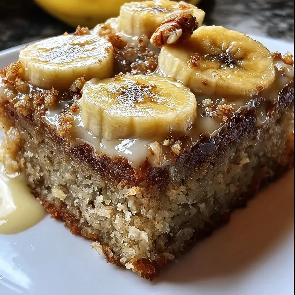 Banana Bread Bars