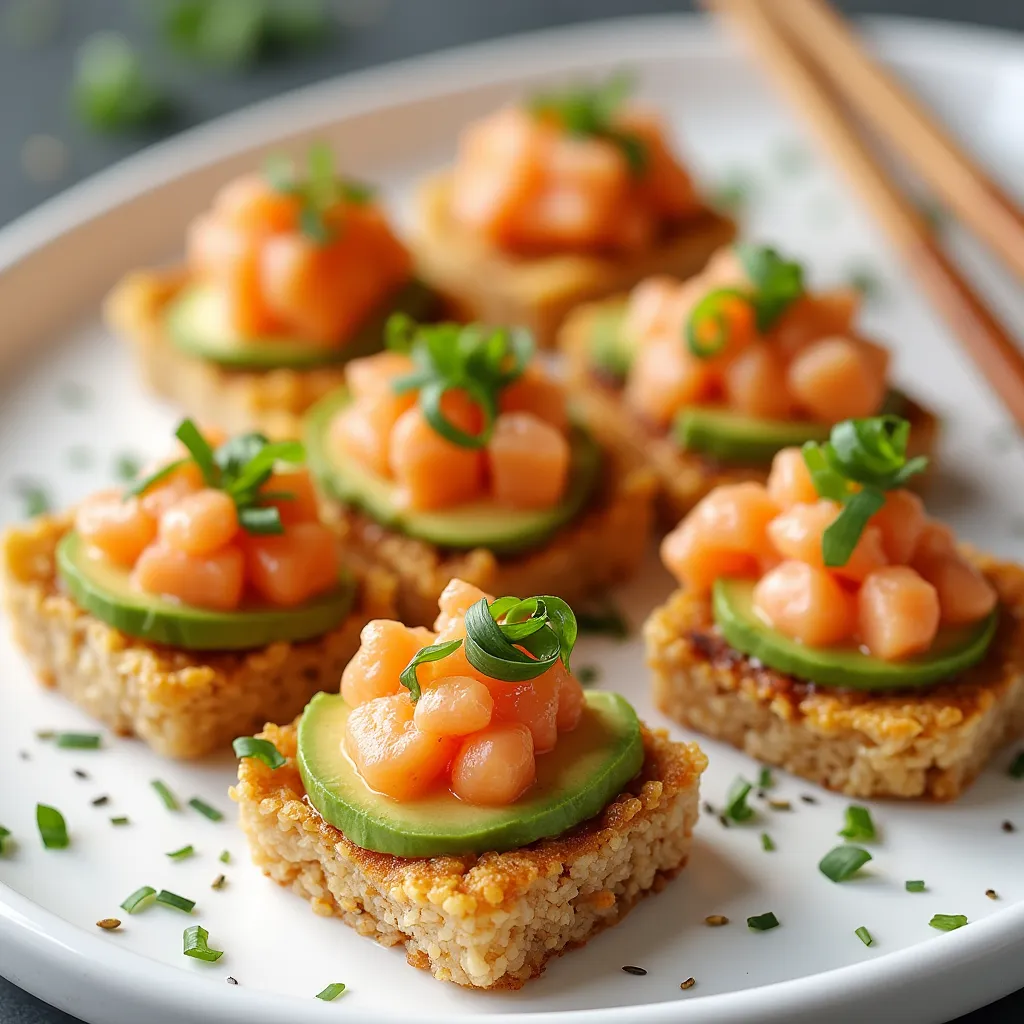 Salmon Crispy Rice