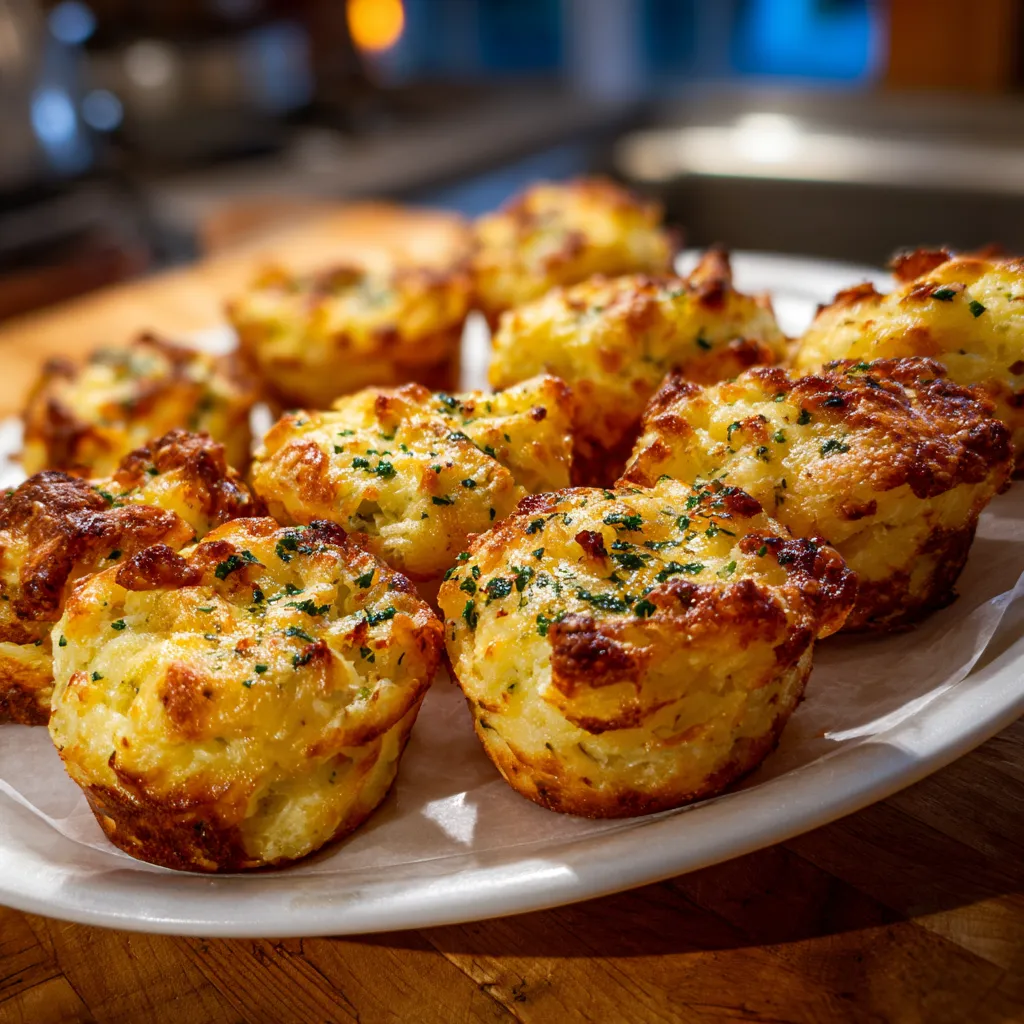 Cheesy Potato Puffs