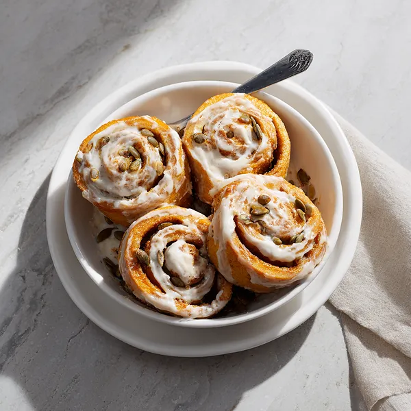 Pumpkin Cinnamon Rolls