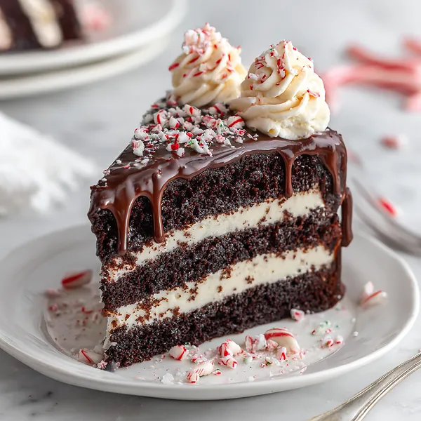 Peppermint Chocolate Cake