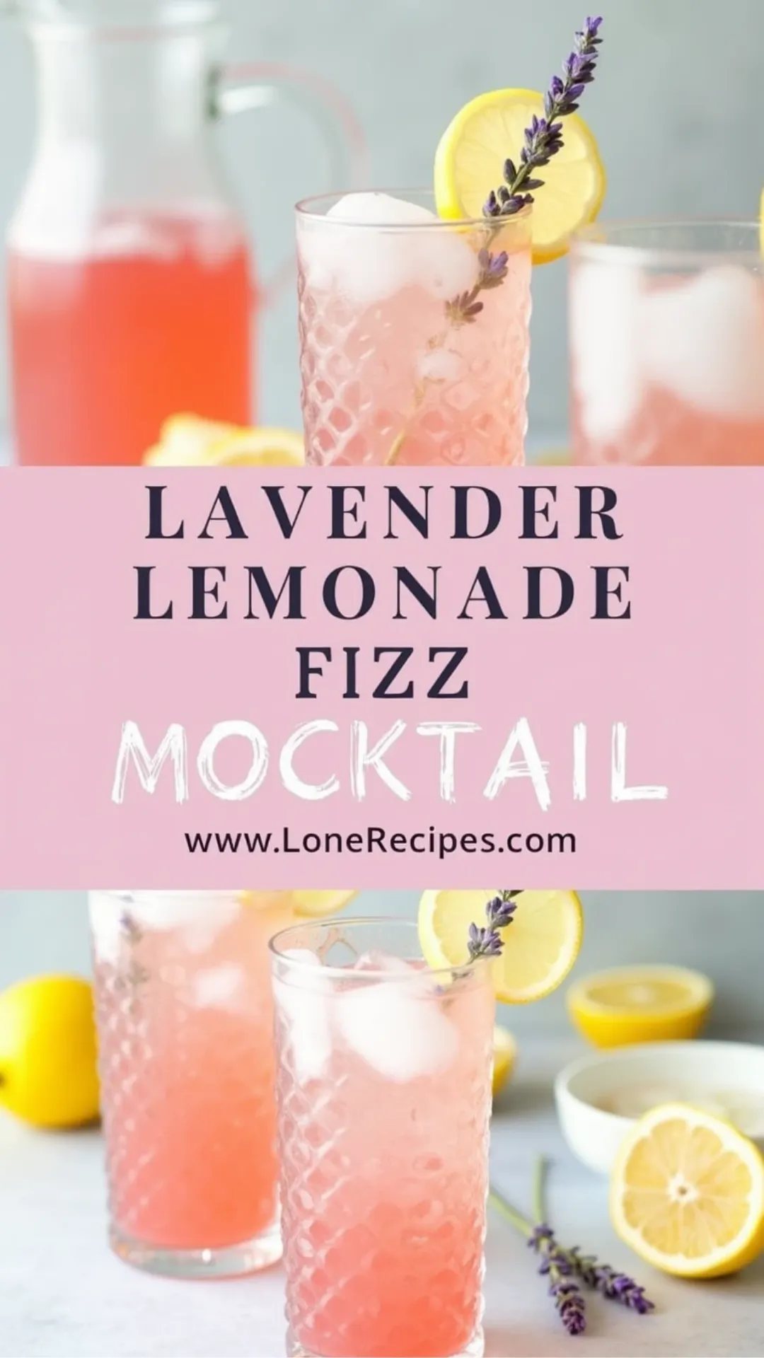 Lavender Lemonade Fizz