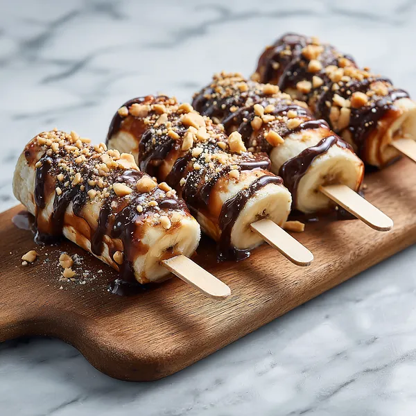 Frozen Banana Snickers