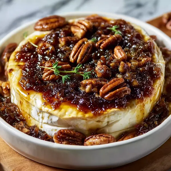 Honey Pecan Baked Brie