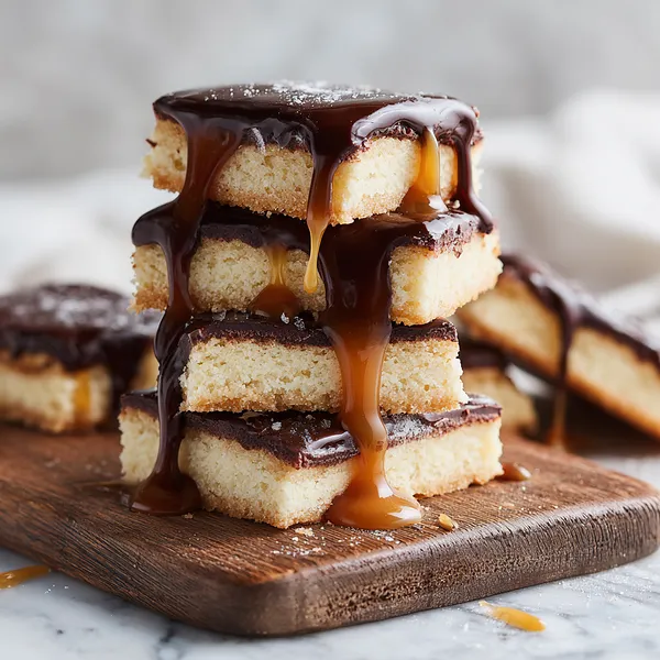Caramel Shortbread Bars