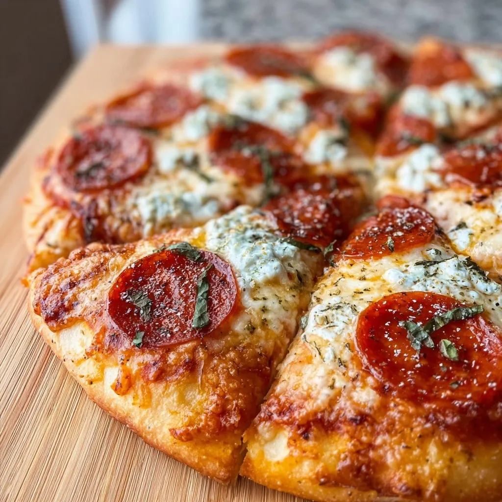 Hot Honey Pepperoni Pizza