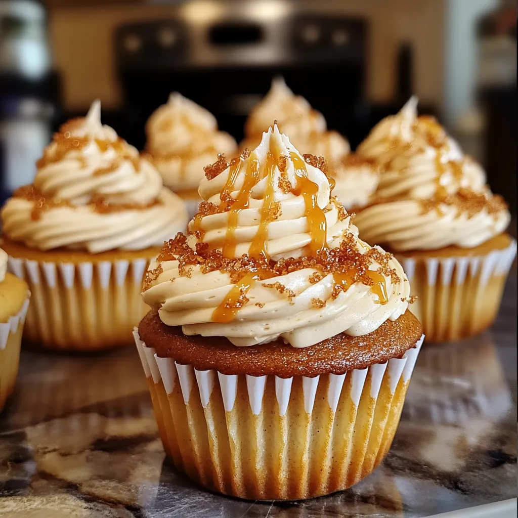 Butterbeer Cupcakes