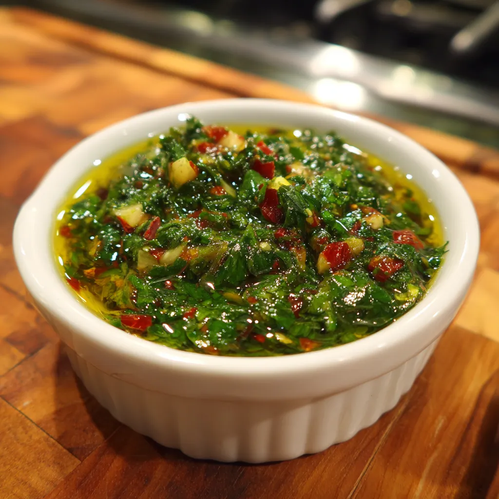 Fresh Chimichurri Sauce