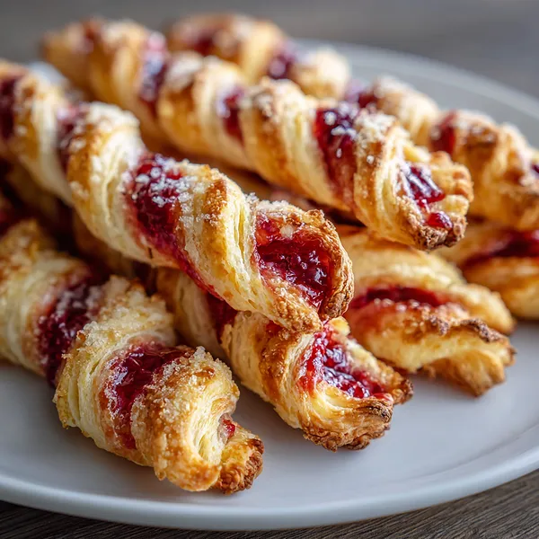 Berry Puff Twists