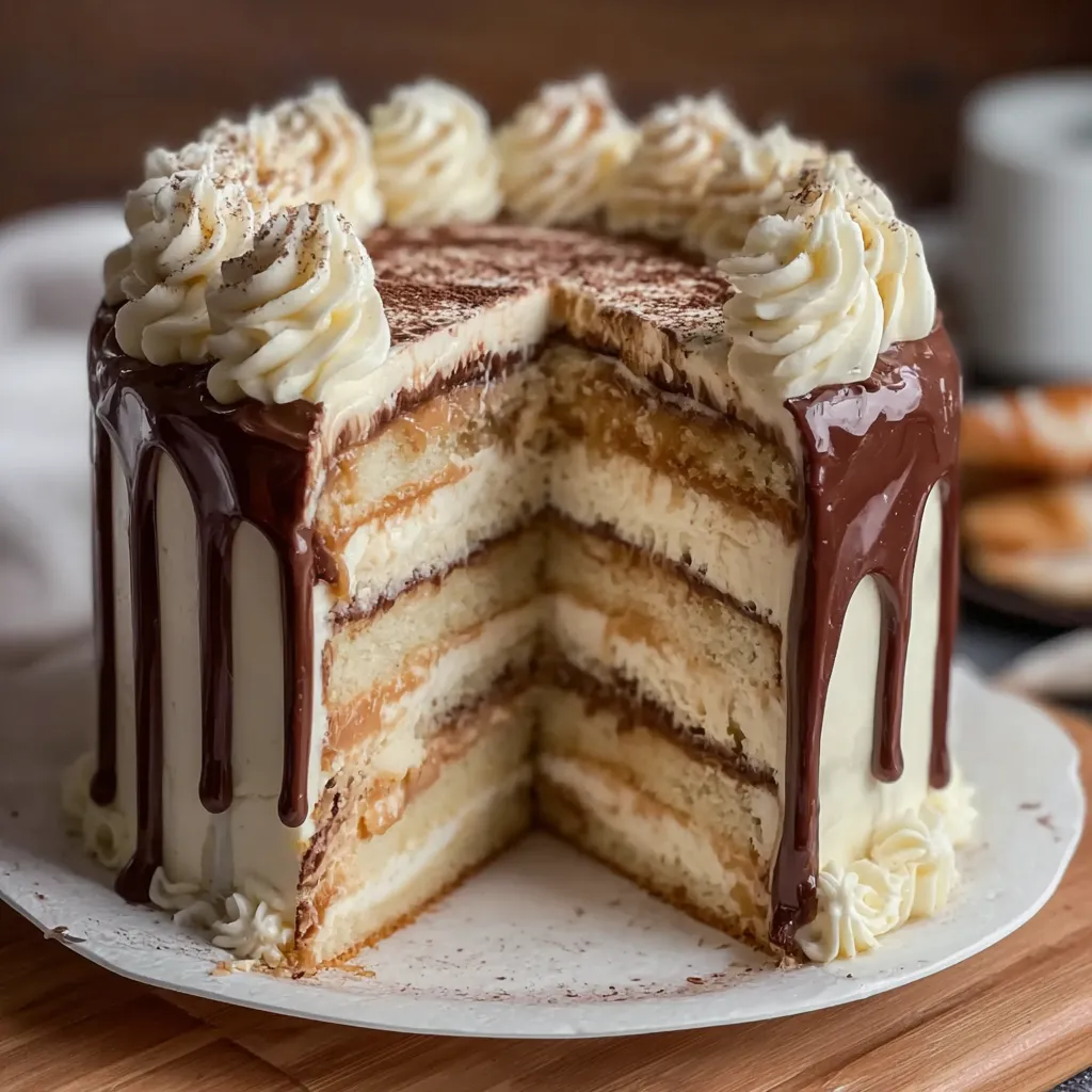 White Chocolate Mocha Cake