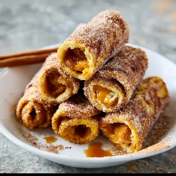 Pumpkin French Toast Rolls