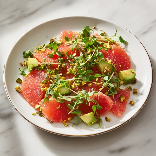 Grapefruit Avocado Salad