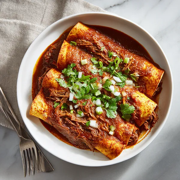 Birria Enchiladas