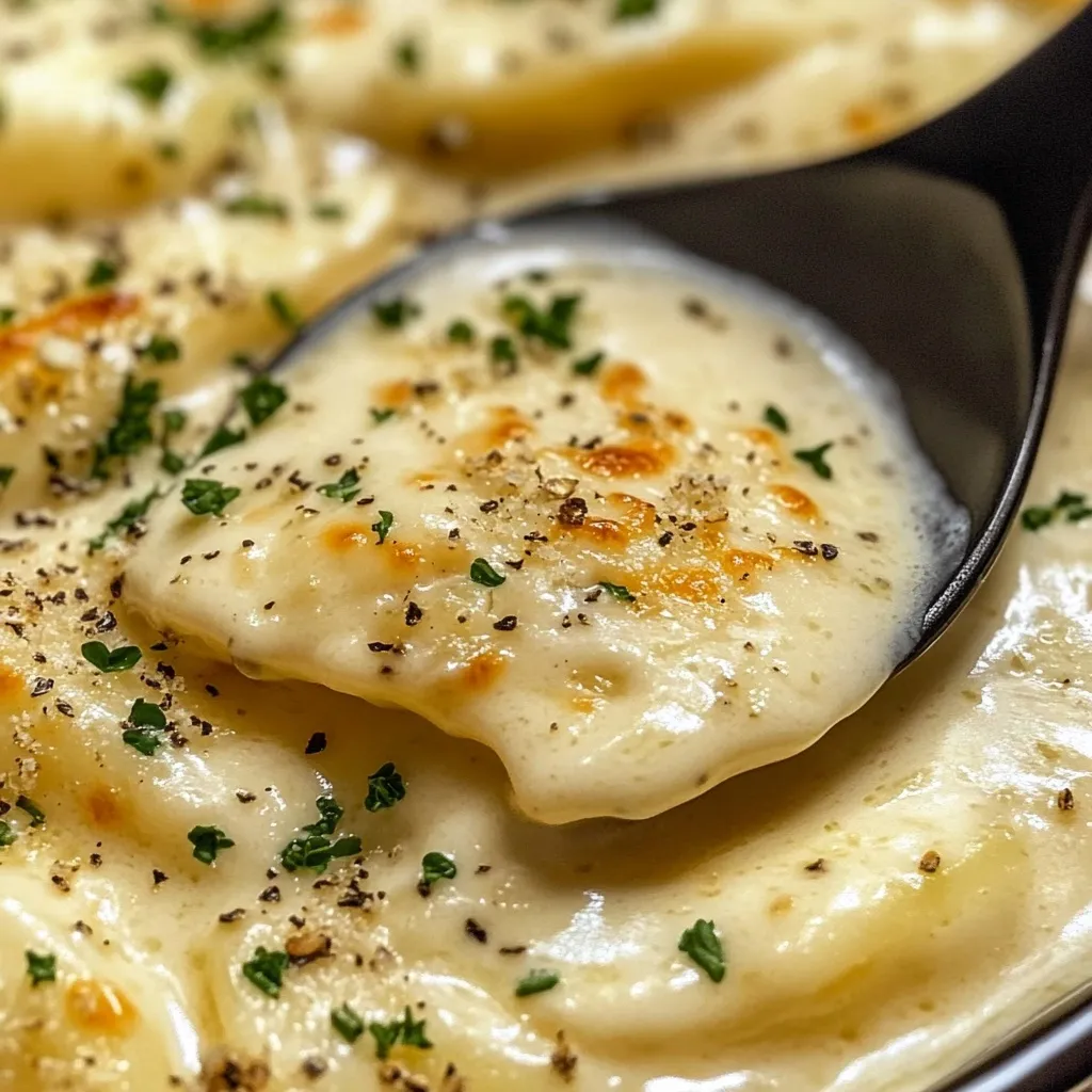 Creamy Garlic Parmesan Sauce