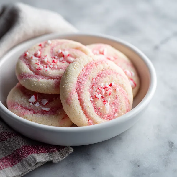 Peppermint Sugar Cookies