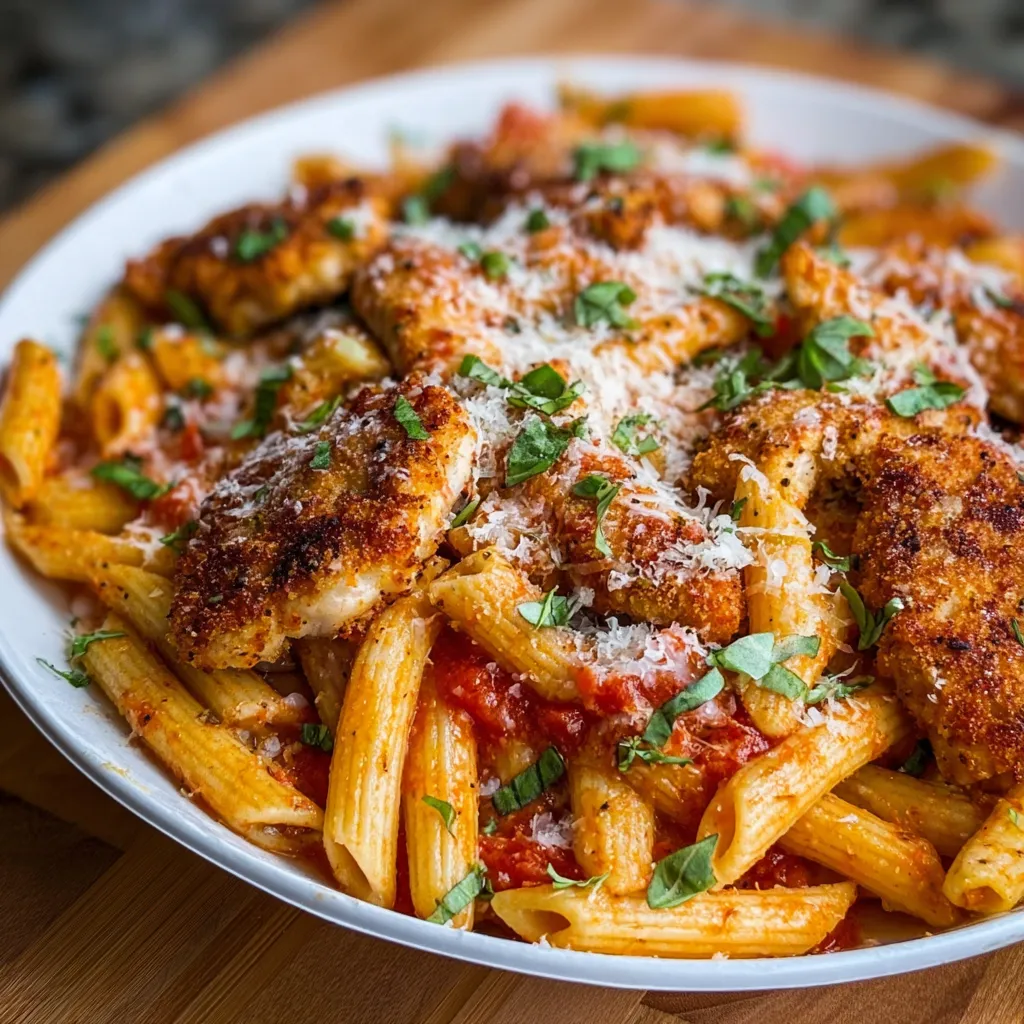 Chicken Parmesan Pasta