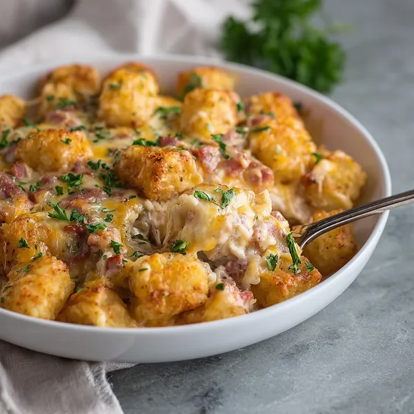 Ham Tater Tot Casserole