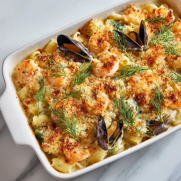 Seafood Gratin Pasta
