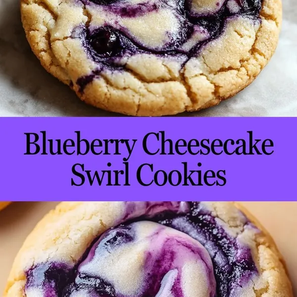 Single Swirl Blueberry Crumble Cookie on parchment, glossy compote