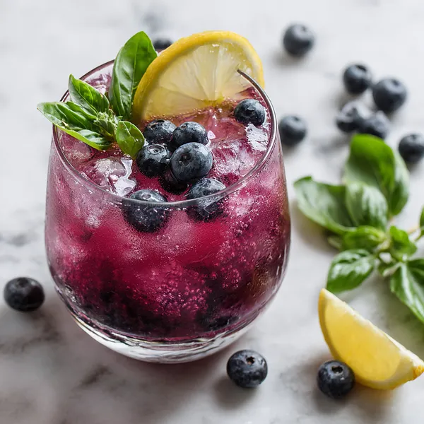 Blueberry Lavender Mocktail