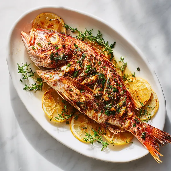 Roasted Red Snapper