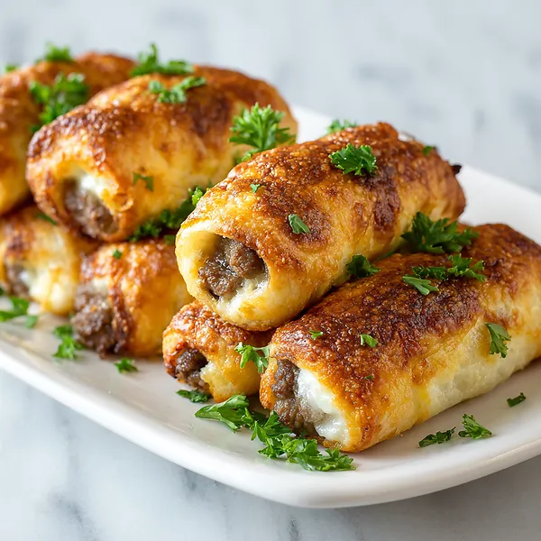 Keto Philly Cheesesteak Rolls