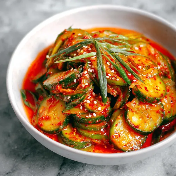Quick Cucumber Kimchi