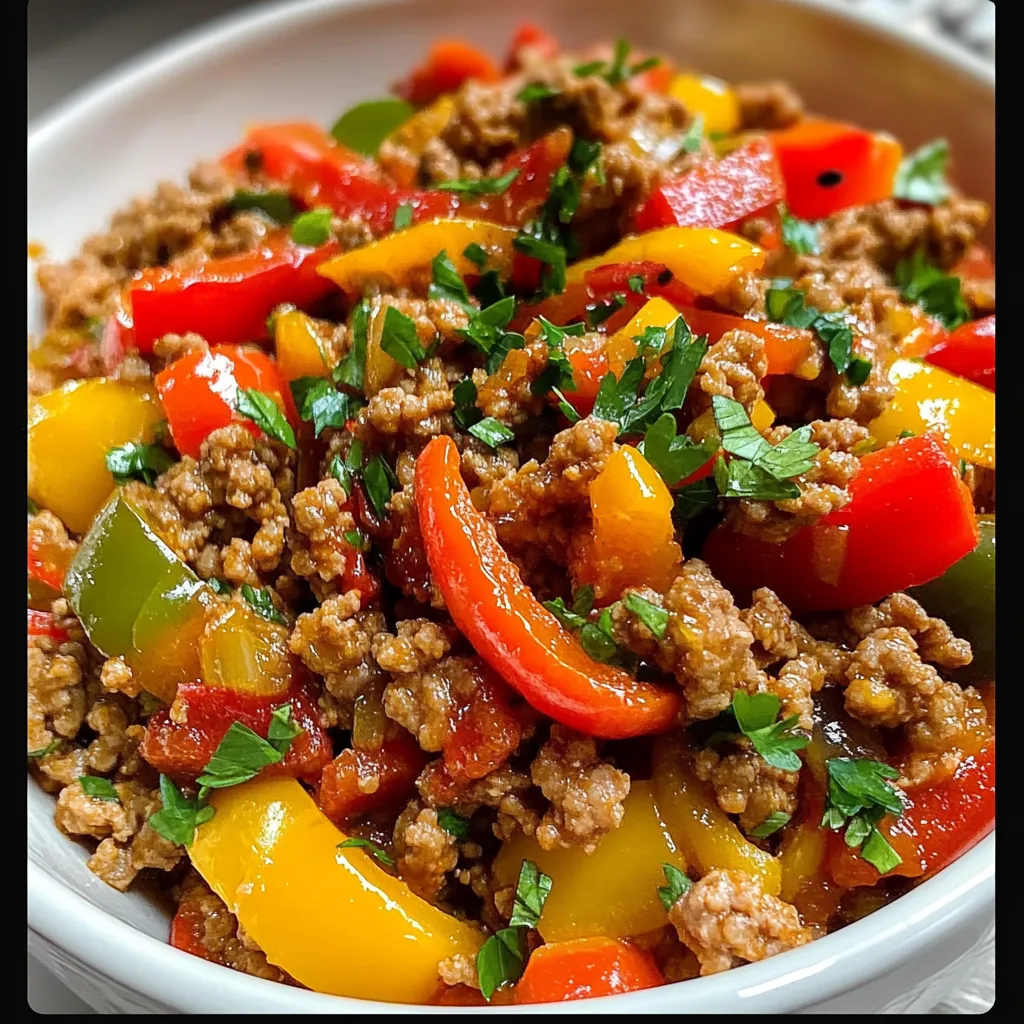 Turkey Pepper Skillet