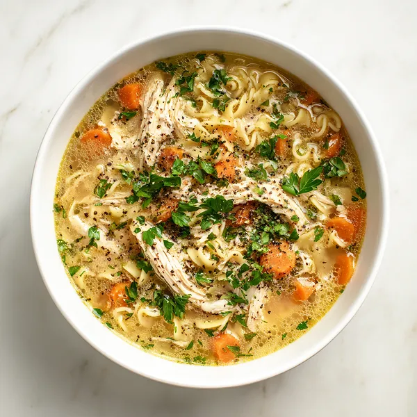 Leftover Turkey Soup