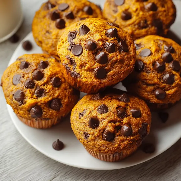 Pumpkin Chocolate Muffins