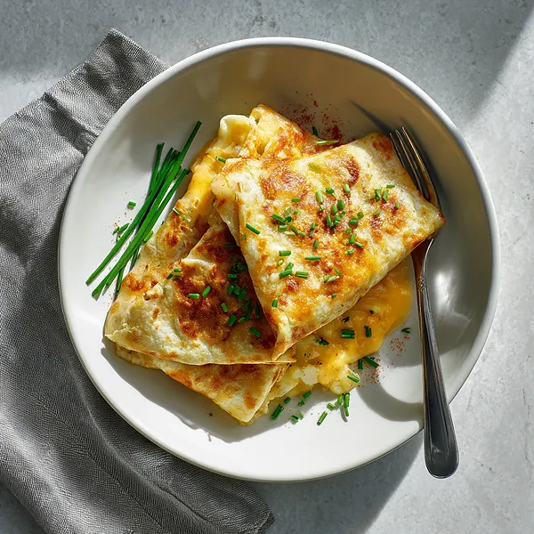 Cheesy Potato Burritos