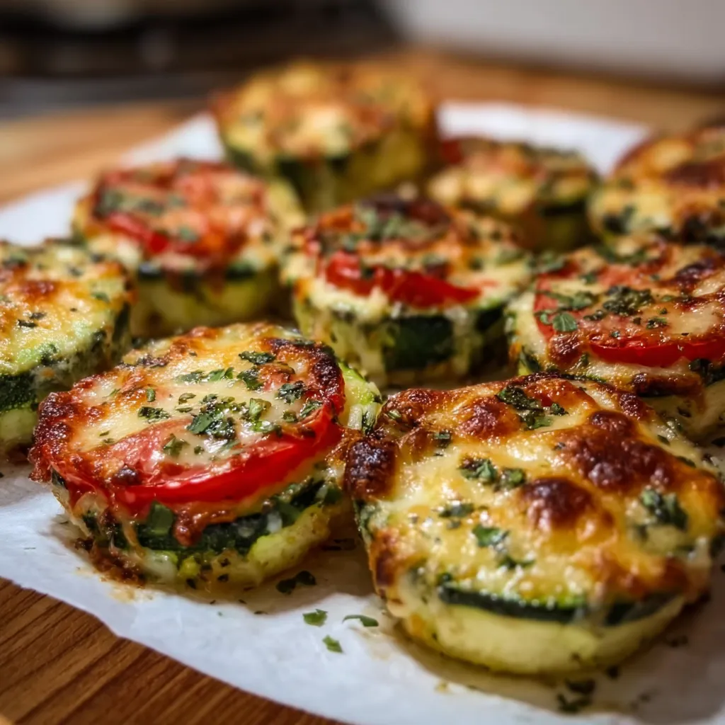 Cheesy Zucchini Bites