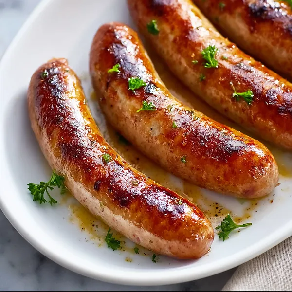 Oven-Baked Bratwurst