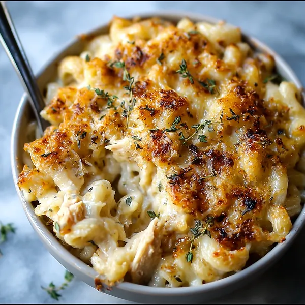 French Onion Chicken Mac