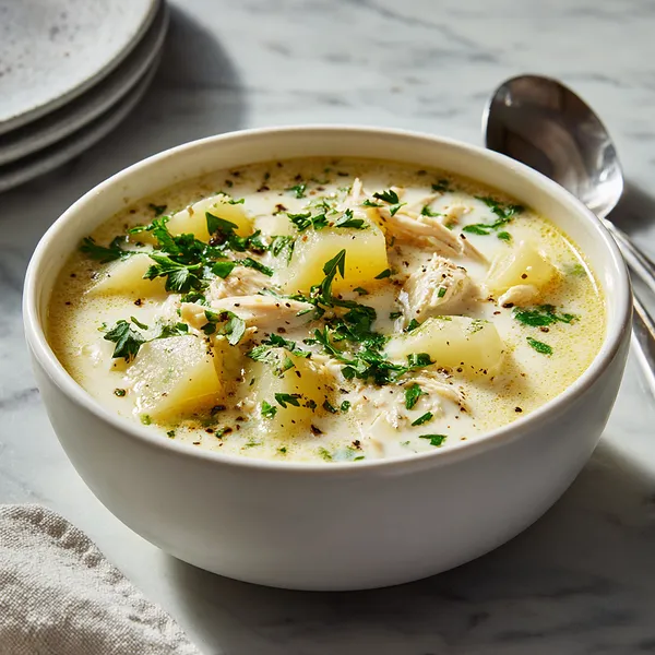 Creamy Chicken Potato Soup