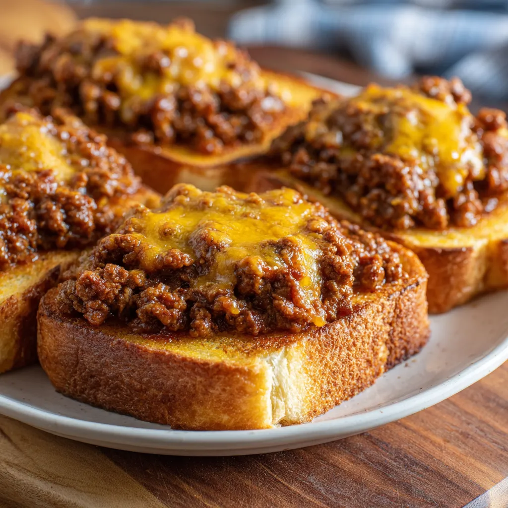 Texas Toast Sloppy Joes