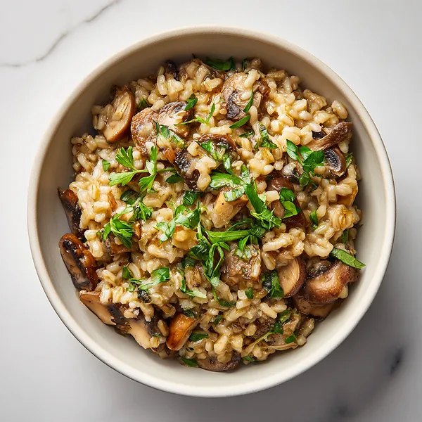Mushroom Barley Bowl