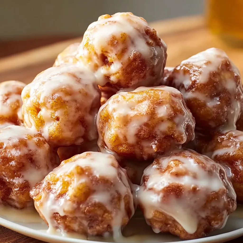 Apple Fritter Bites