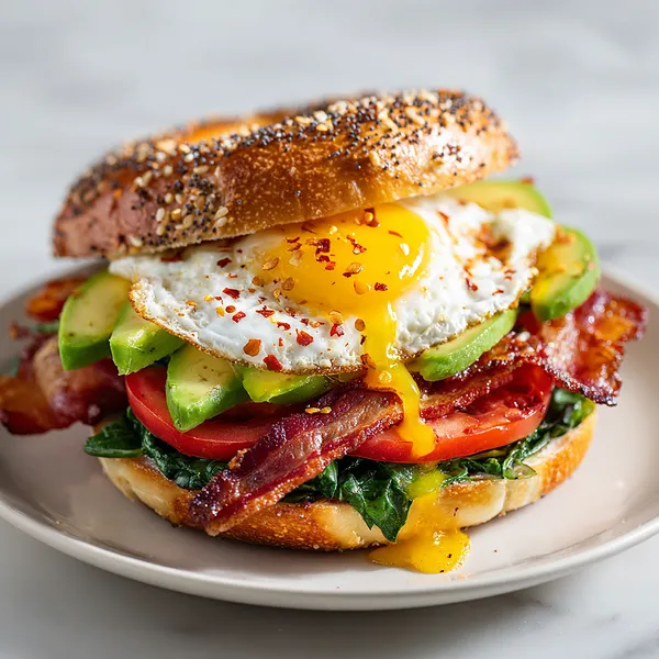 Loaded Breakfast Bagel