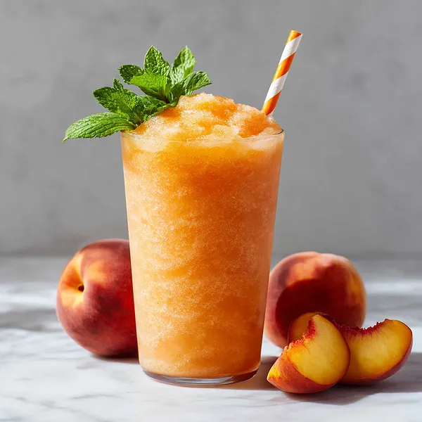 Peach Slurpee