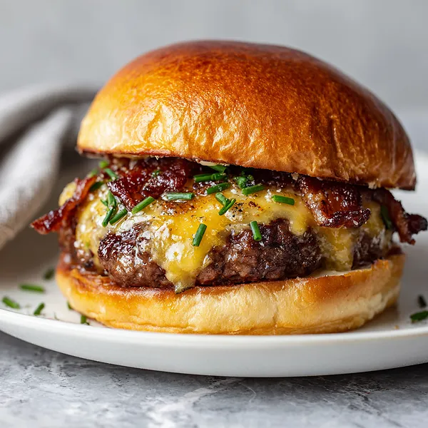 Garlic Butter Smash Burgers