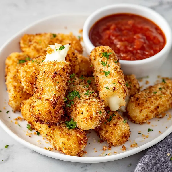 Air Fryer Mozzarella Sticks
