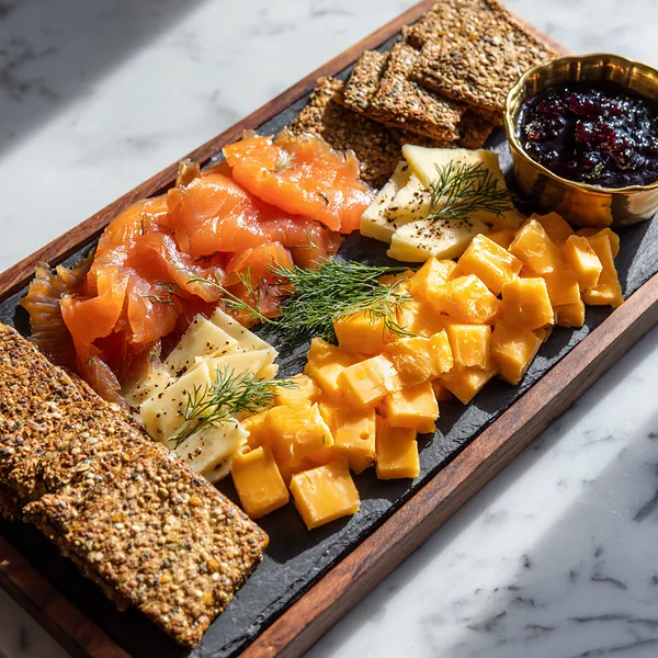 Smoked Salmon Board